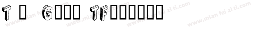 Trip Geom TF字体转换